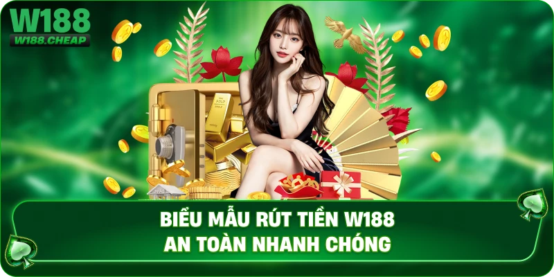Biểu mẫu rút tiền W188 an toàn nhanh chóng