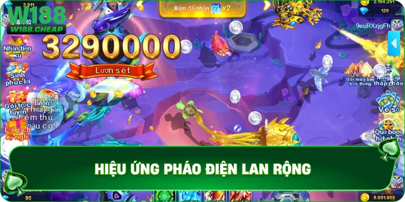 Hiệu ứng pháo điện lan rộng